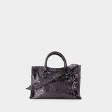 Le City Small Purse - Balenciaga - Leather - Grey