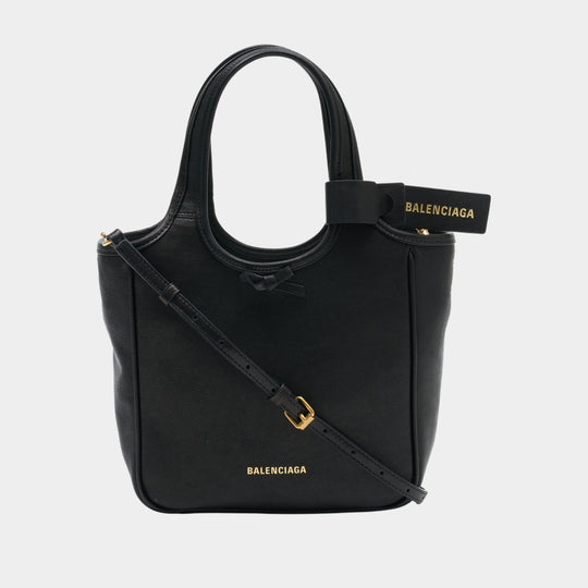 Lau N South Crossbody S - Balenciaga - Leather - Black