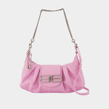 Pamela Shoulder Bag - Balenciaga - Leather - Pink