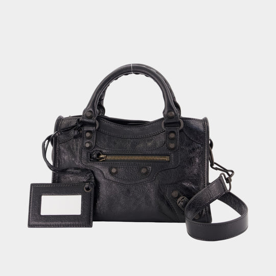 Le City Mini Bag - Balenciaga - Leather - Black
