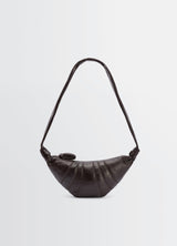 Small Croissant Bag - Lemaire - Leather - Dark Chocolate
