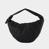 Fortune Croissant Crossbody - Lemaire - Leather - Black