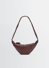 Small Croissant Crossbody - Lemaire - Leather - Brown