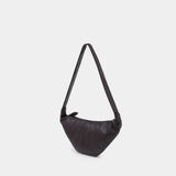 Medium Croissant Shoulder Bag - Lemaire - Leather - Brown