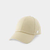 Signature Cap - Courreges - Cotton - White