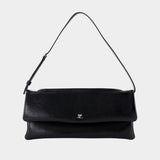 Cuff Pouch - Courreges - Leather - Black