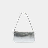 Shoulder Bag - Courreges - Leather - Silver