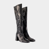 Reedition Ac Vinyl Boots Boots - Courreges - Synthetic - Black