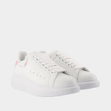 Oversized Sneakers - Alexander McQueen - Leather - White