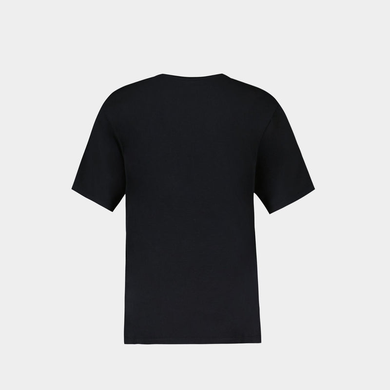 Fox Head Patch Regular T-Shirt - Maison Kitsune - Cotton - Black