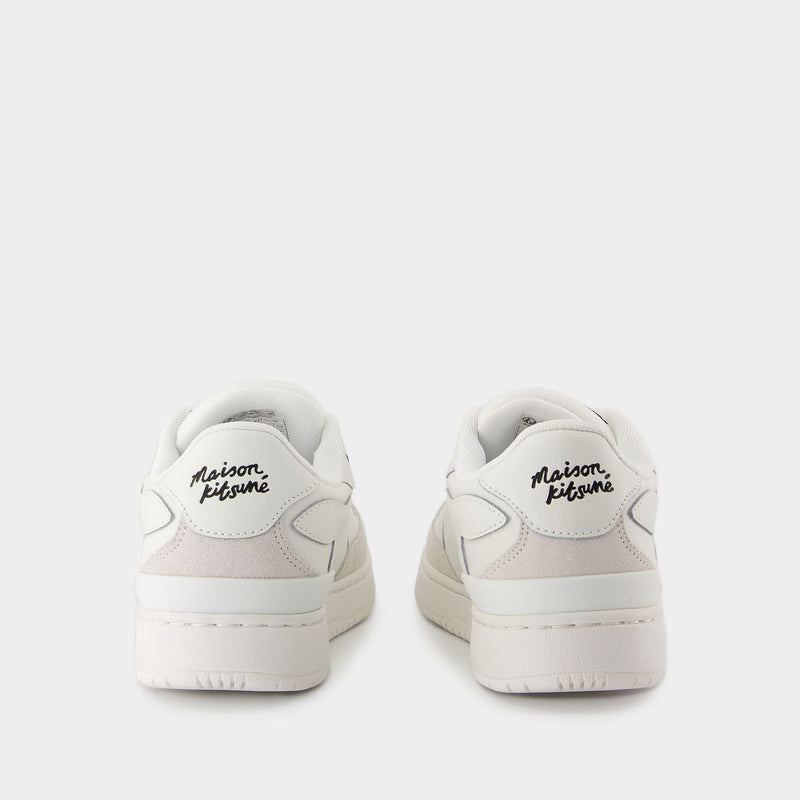 Chiru Sneakers - Maison Kitsune - Leather - White