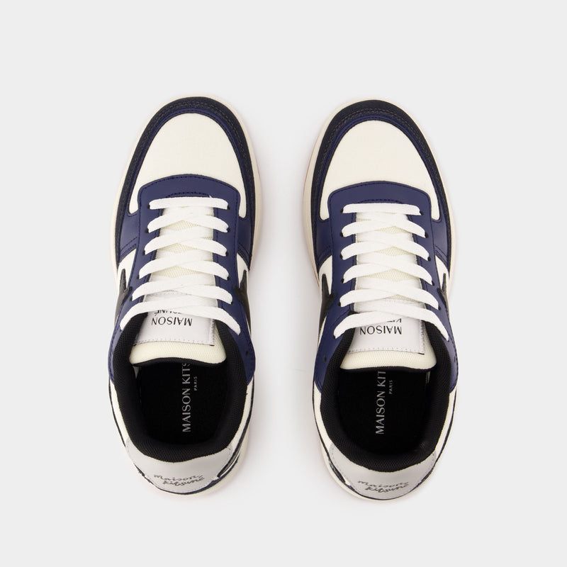 Chiru Sneakers - Maison Kitsune - Leather - Blue