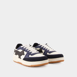 Chiru Sneakers - Maison Kitsune - Leather - Blue