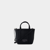 Fox Head Puffer Mini Shopper Bag - Maison Kitsune - Nylon - Black