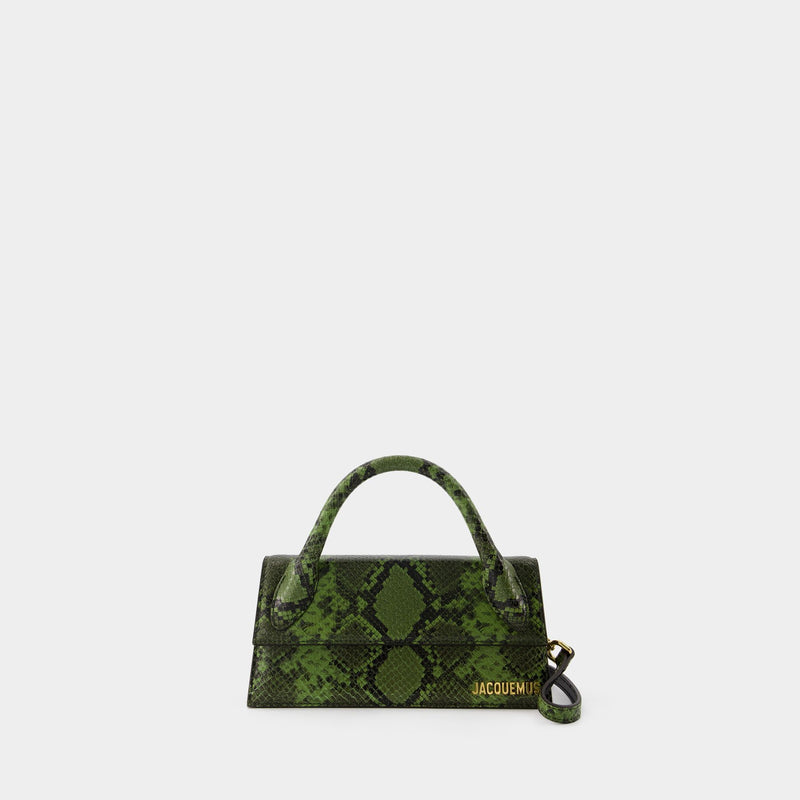 Le Chiquito Long Crossbody - Jacquemus - Leather - Green