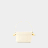 Le Rond Carre Bag - Jacquemus - Leather - Ivory