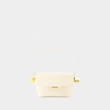 Le Rond Carre Bag - Jacquemus - Leather - Ivory