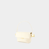 Le Rond Carre Bag - Jacquemus - Leather - Ivory