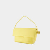 Le Grand Rond Carre Bag - Jacquemus - Leather - Light Yellow