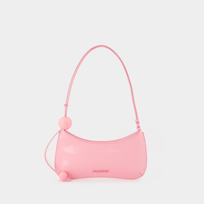 Le Bisou Perle Shoulder Bag - Jacquemus - Leather - Pink