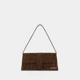 Le Bambino Long Shoulder Bag - Jacquemus - Leather - Brown