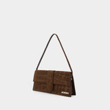 Le Bambino Long Shoulder Bag - Jacquemus - Leather - Brown