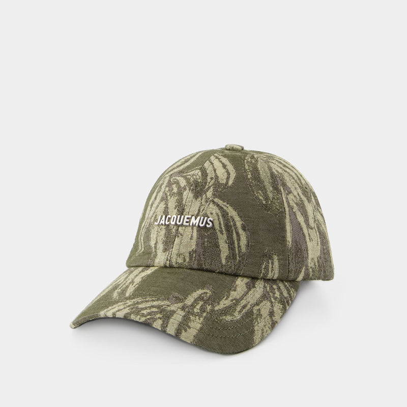 The Gadjo Cap - Jacquemus - Cotton - Green