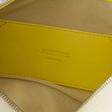 Le Grand Bisou Perle Shoulder Bag - Jacquemus - Leather - Yellow