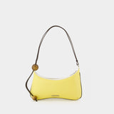 Le Grand Bisou Perle Shoulder Bag - Jacquemus - Leather - Yellow