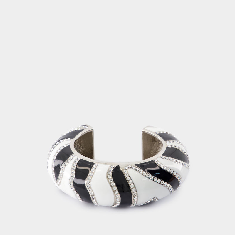 The Zebra Bracelet - Jacquemus - Metal - Black