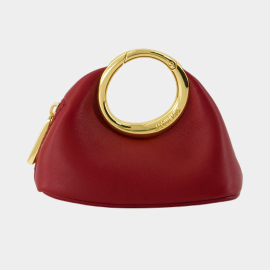 Le Porte Calino Keychain - Jacquemus - Leather - Red