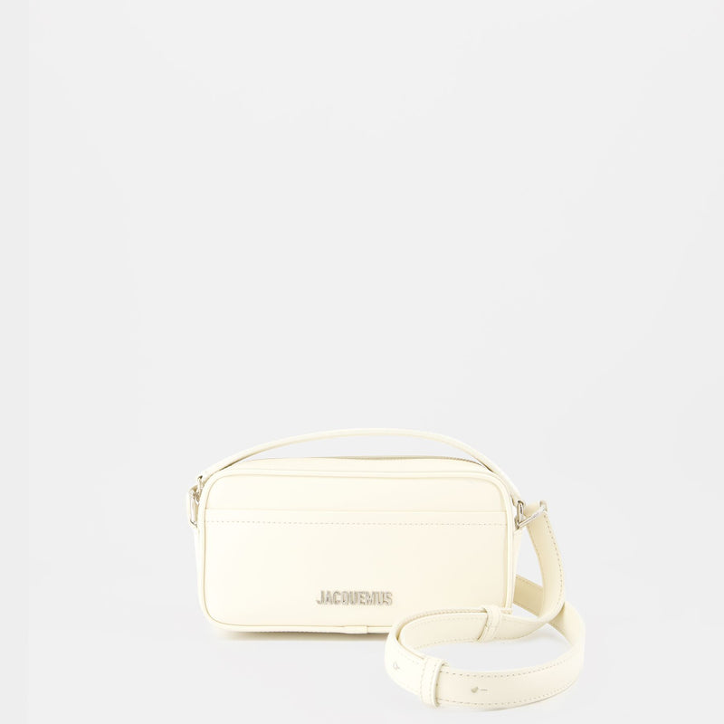 Le Baneto Crossbody - Jacquemus - Leather - White