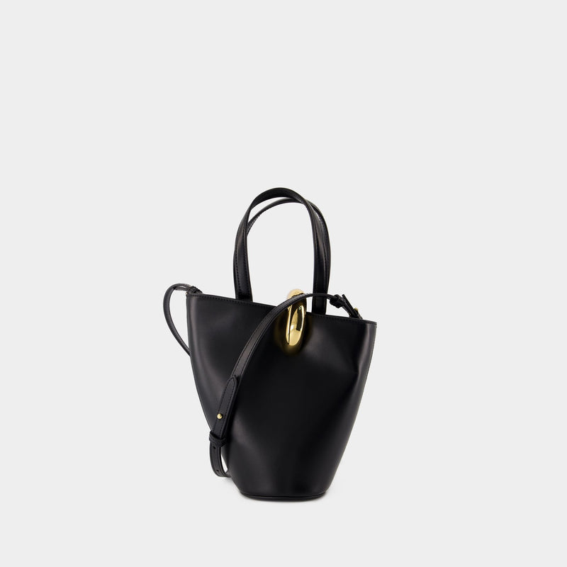 Le Petit Bambola Shopper Bag - Jacquemus - Leather - Black