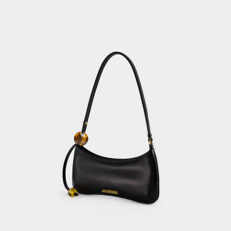 Le Bisou Perle - Jacquemus - Leather - Black