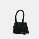 Le Chiquito Moyen - Jacquemus - Leather - Black