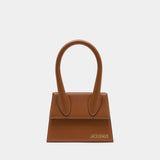 Le Chiquito Moyen - Jacquemus - Leather - Brown