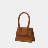 Le Chiquito Moyen - Jacquemus - Leather - Brown