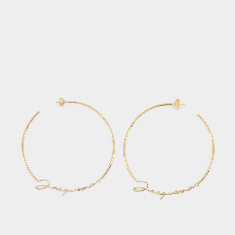 Les Creoles - Jacquemus - Metal - Gold