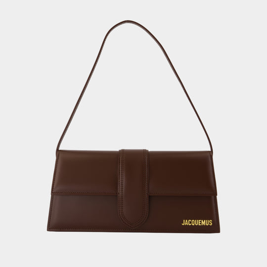 Le Bambino Long - Jacquemus - Leather - Brown