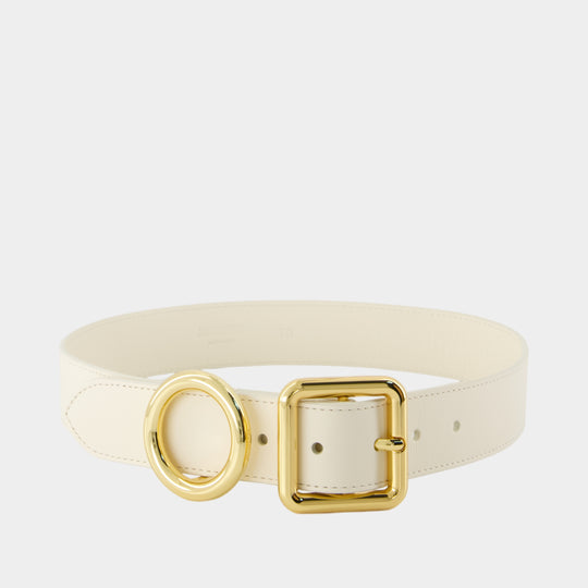La Ceinture Regalo - Jacquemus - Leather - White