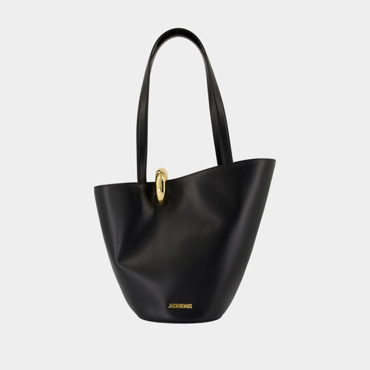 Le Bambola Moyen - Jacquemus - Leather - Black