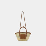 Le Petit Panier Soli - Jacquemus - Raffia - Brown