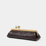 La Pochette Salon - Jacquemus - Cotton - Brown