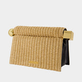 La Pochette Rond Carre - Jacquemus - Synthetic - Beige