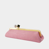 La Pochette Salon - Jacquemus - Leather - Pink