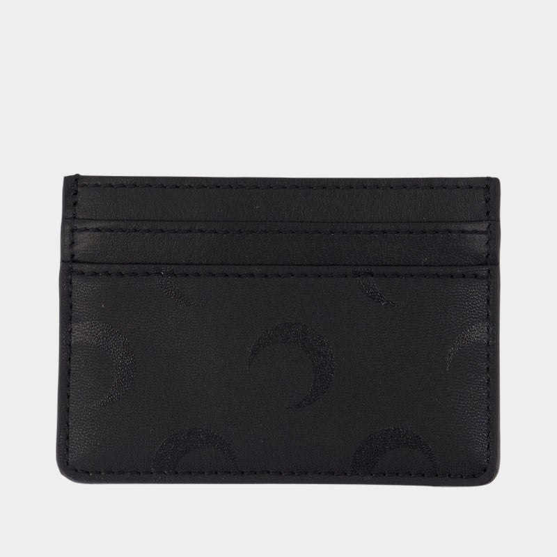 Moon Card Holder - Marine Serre - Synthetic - Black