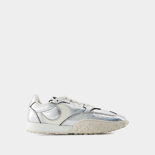 Sneakers Rise - Marine Serre - Leather - Silver
