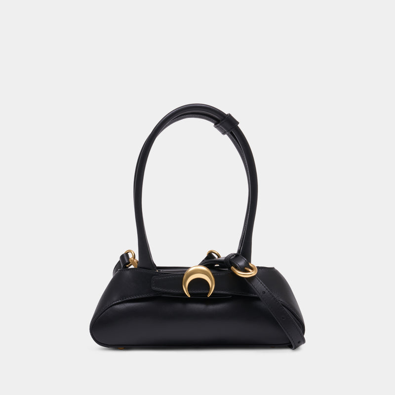Aurora Mini Shoulder Bag - Marine Serre - Cotton - Black
