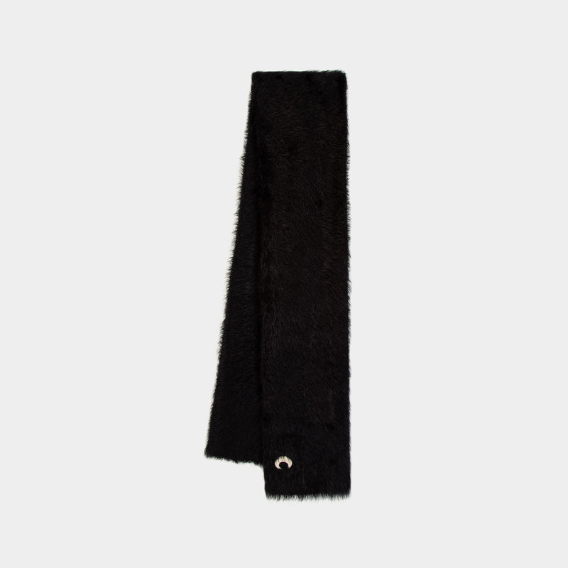 Wild Puffy Scarf - Marine Serre - Synthetic - Black