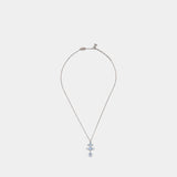 Masha Necklace - Vivienne Westwood - Metal - Blue